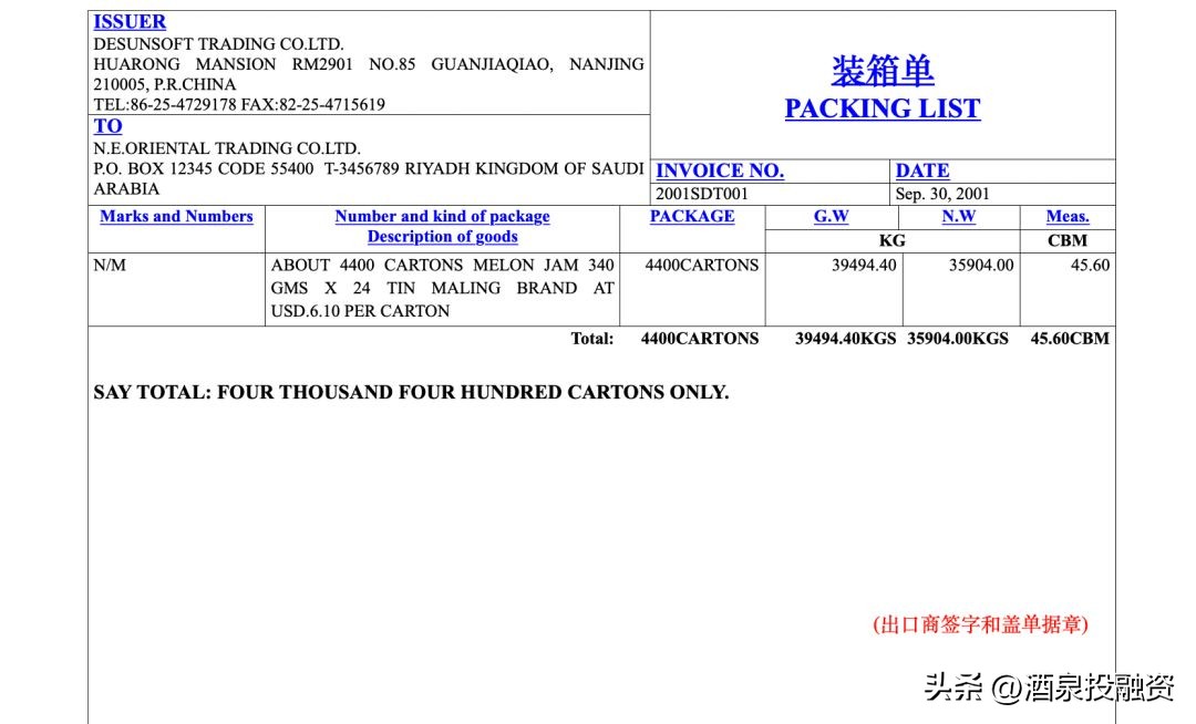 商业发票_外贸合同_收汇核销是什么意思