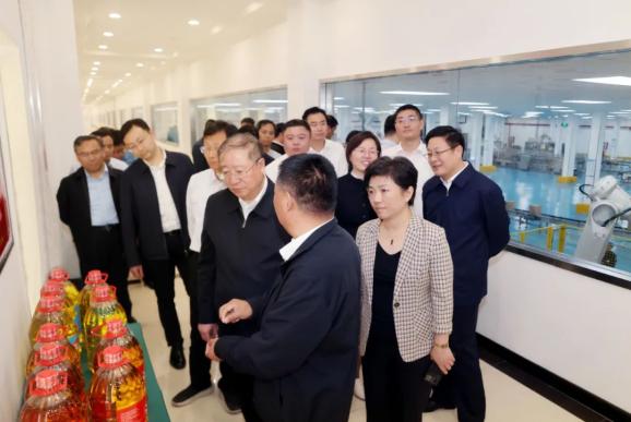 国家粮食和物资储备局局长刘焕鑫泰州调研_高港粮食物流产业园建设_汇福粮油泰州